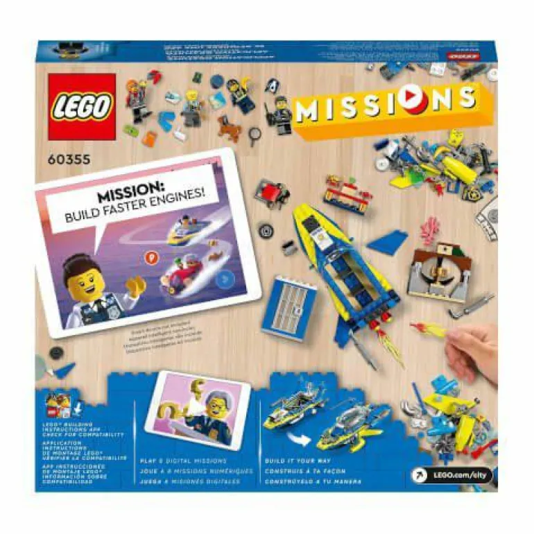 LEGO® City Detektivmissionen der Wasserpolizei 603