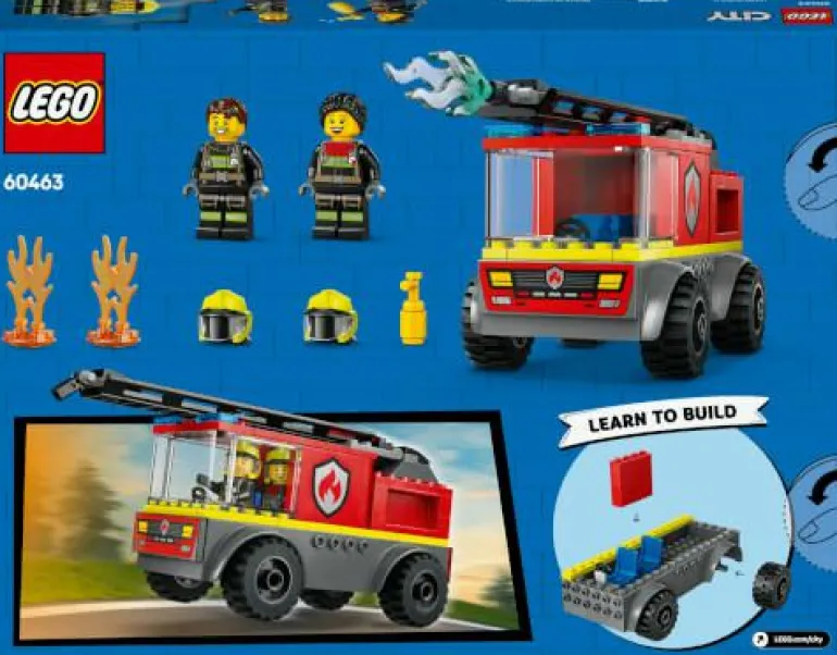 LEGO® City Feuerwehrleiterfahrzeug 60463
