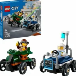 LEGO® City Flugzeug vs. Krankenhausbett 60459
