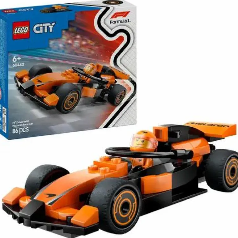 LEGO® City F1® Rennfahrer mit McLaren Rennauto 604