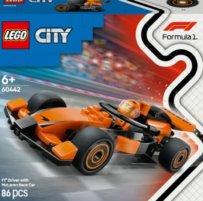 LEGO® City F1® Rennfahrer mit McLaren Rennauto 604