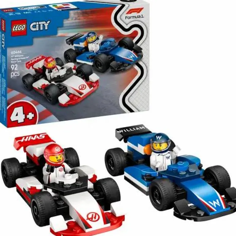 LEGO® City F1® Williams Racing und Haas F1® Rennau