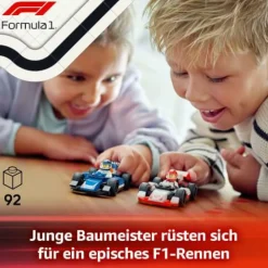 LEGO® City F1® Williams Racing und Haas F1® Rennau