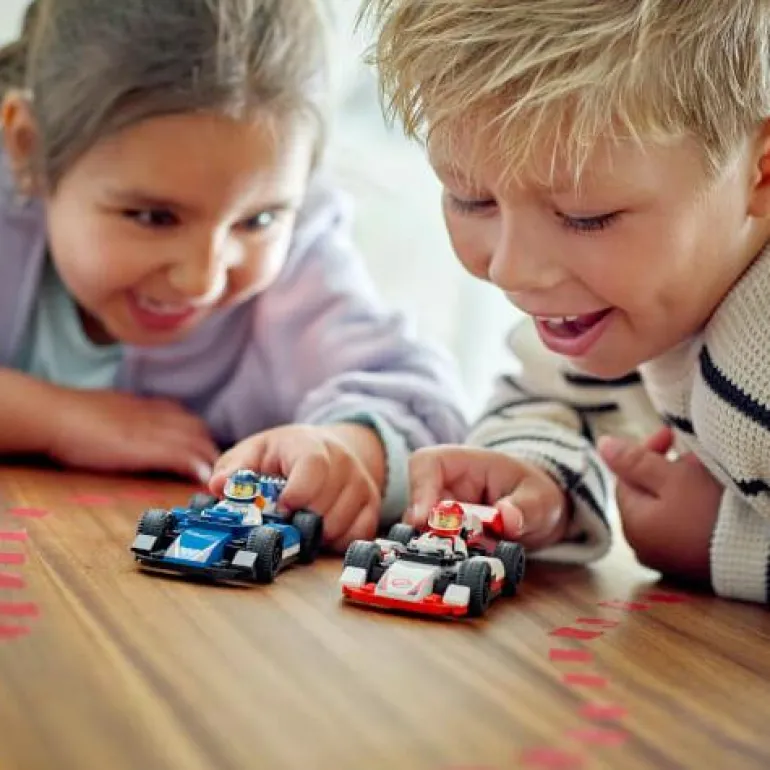 LEGO® City F1® Williams Racing und Haas F1® Rennau