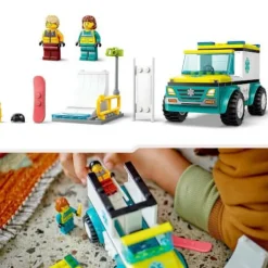LEGO® City Rettungswagen und Snowboarder 60403