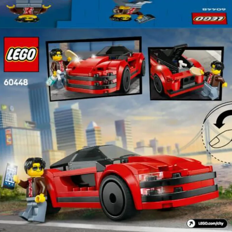 LEGO® City Roter Sportwagen 60448