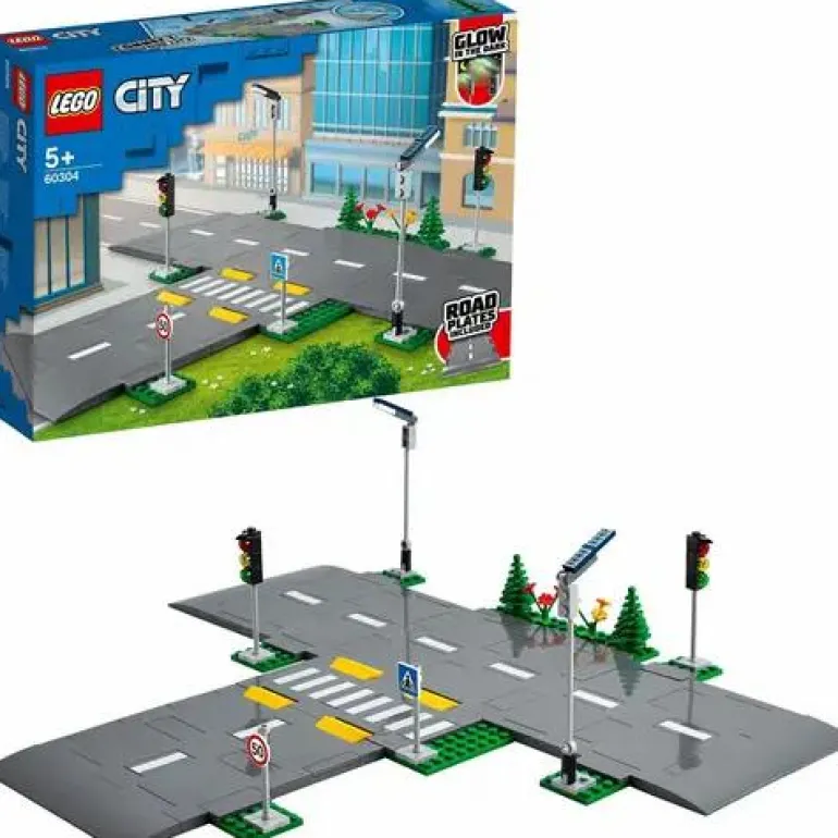 LEGO® City Straßenkreuzung mit Ampeln 60304