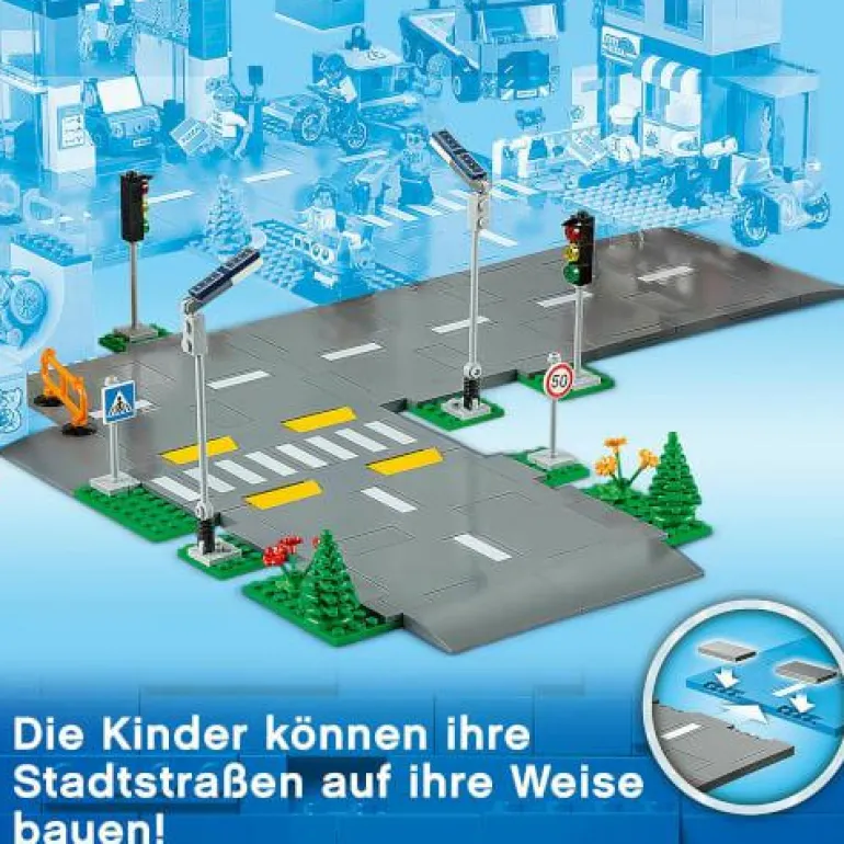 LEGO® City Straßenkreuzung mit Ampeln 60304
