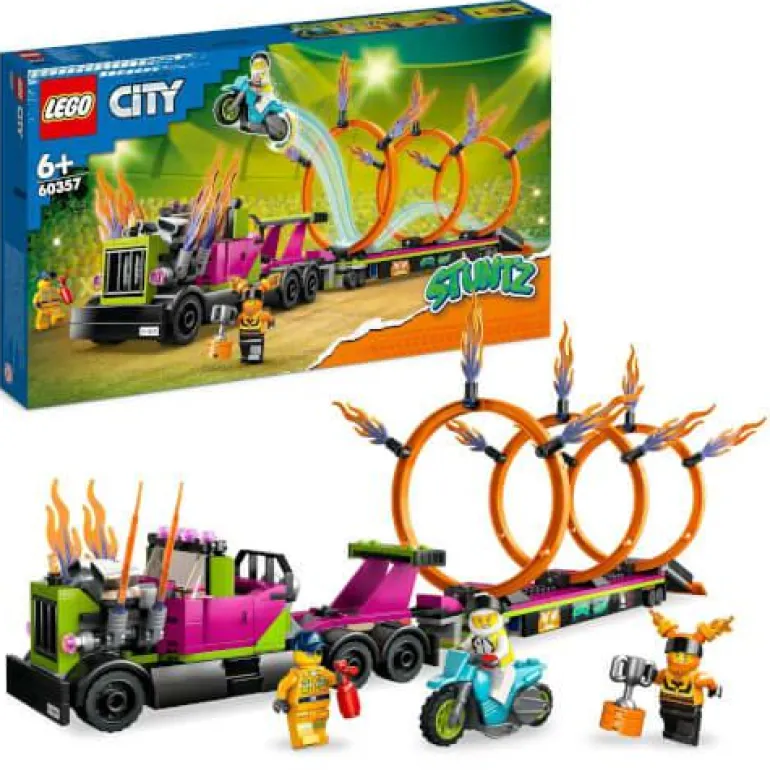 LEGO® City Stuntrruck & Feuerreifen-Challenge 6035