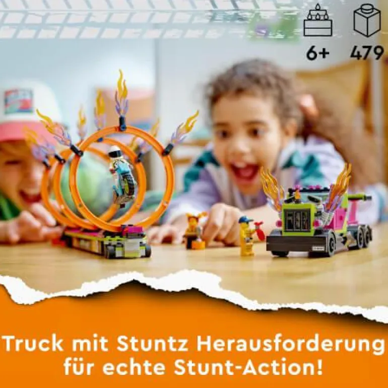 LEGO® City Stuntrruck & Feuerreifen-Challenge 6035