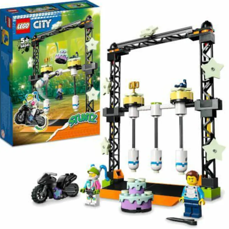 LEGO® City Umstoß-Stuntchallenge 60341
