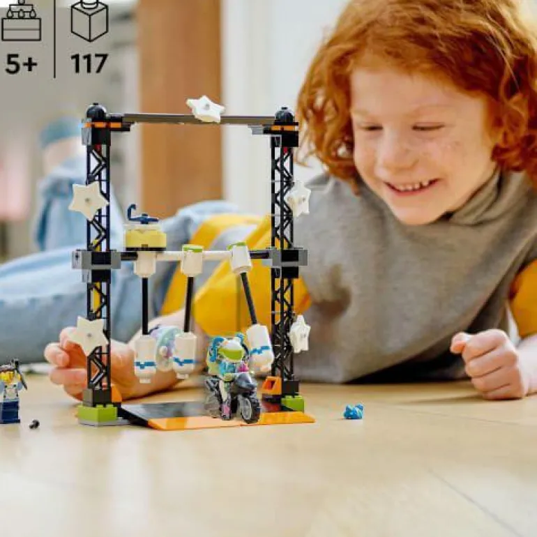 LEGO® City Umstoß-Stuntchallenge 60341