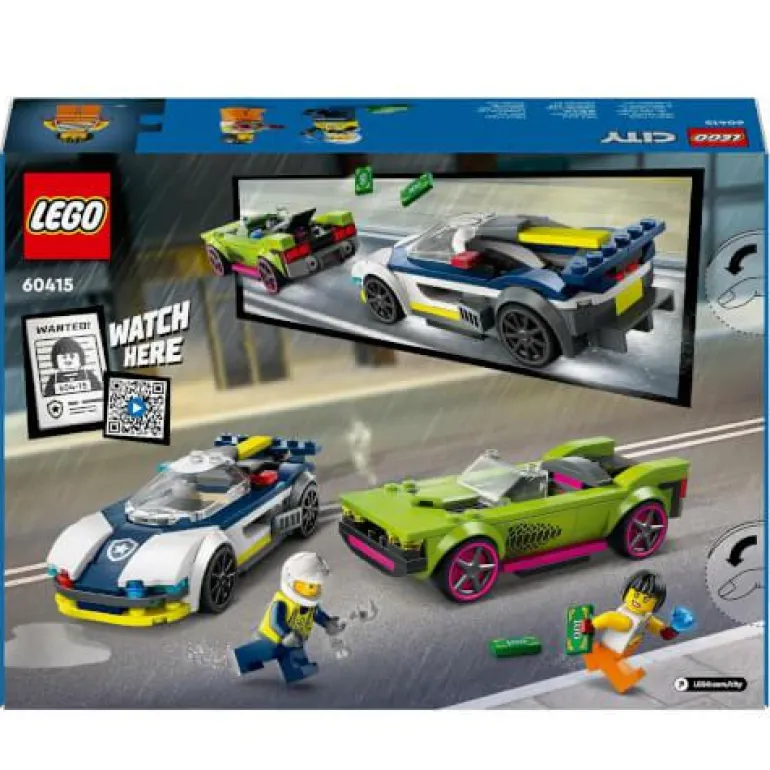 LEGO® City Verfolgungsjagd mit Polizeiauto und Mus