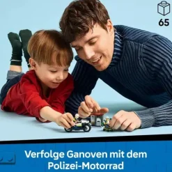 LEGO® City Verfolgungsjagd Mit Dem Polizeimotorrad