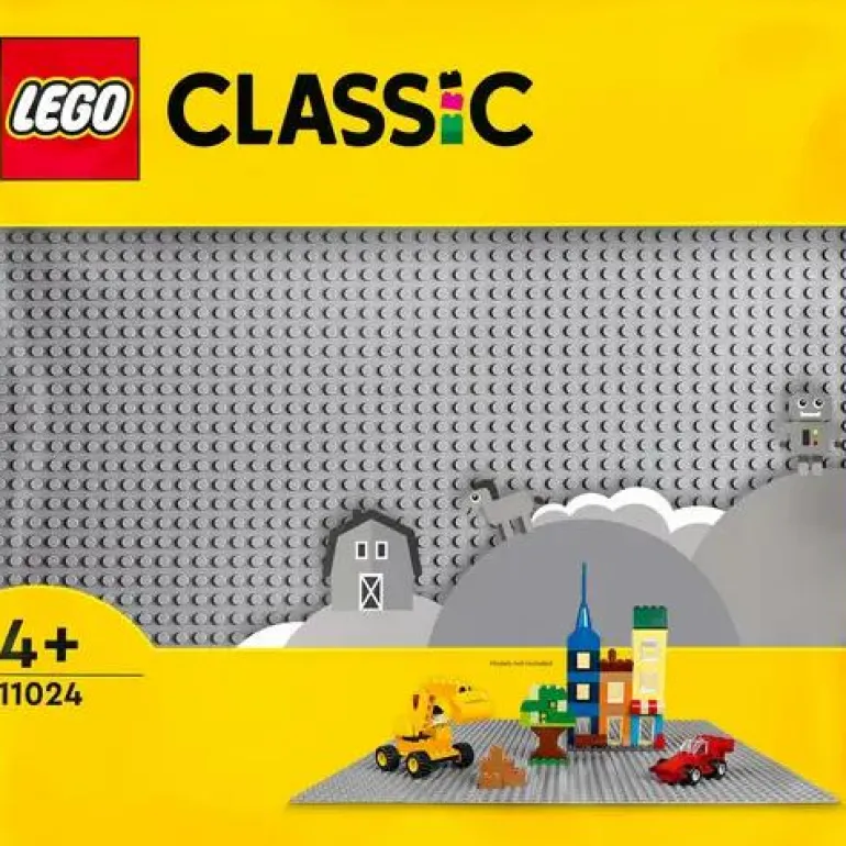 LEGO® Classic Graue Bauplatte 11024