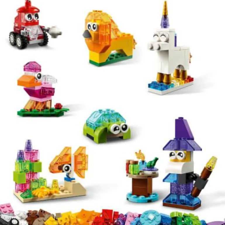 LEGO® Classic Kreativ-Bauset mit durchsichtigen St