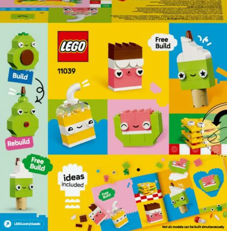LEGO® Classic Kreativer Snack Bauspaß 11039