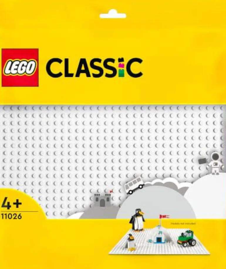LEGO® Classic Weiße Bauplatte 11026