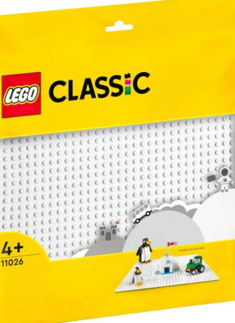 LEGO® Classic Weiße Bauplatte 11026