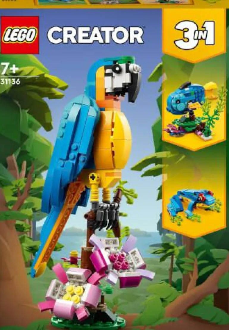 LEGO® Creator Exotischer Papagei 31136