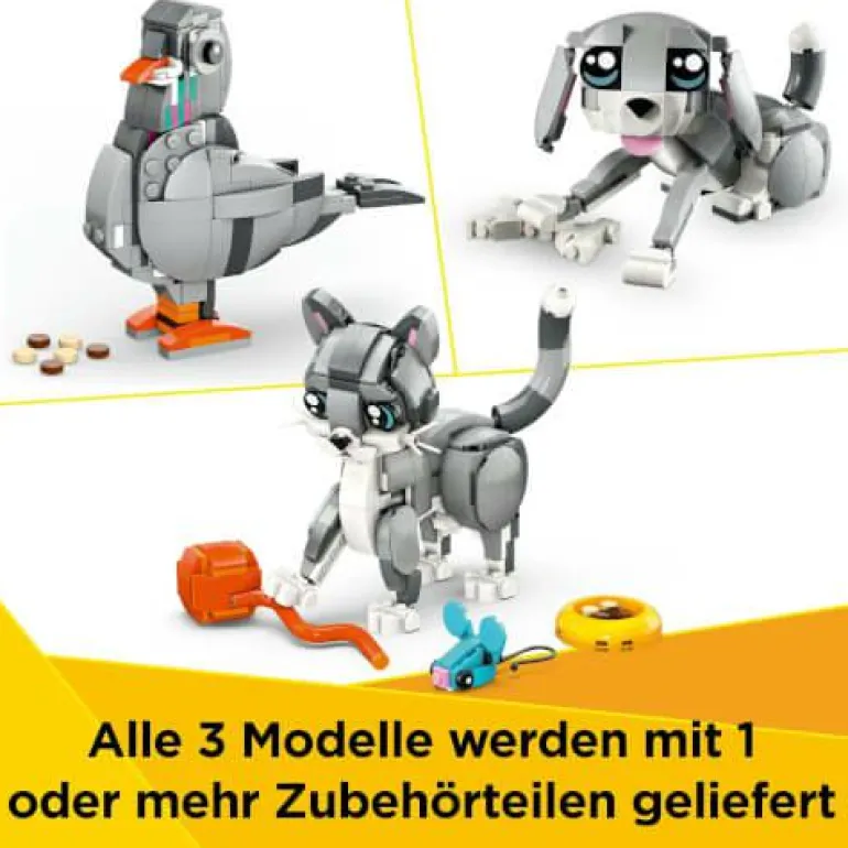 LEGO® Creator Graue Katze 31163