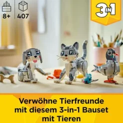 LEGO® Creator Graue Katze 31163