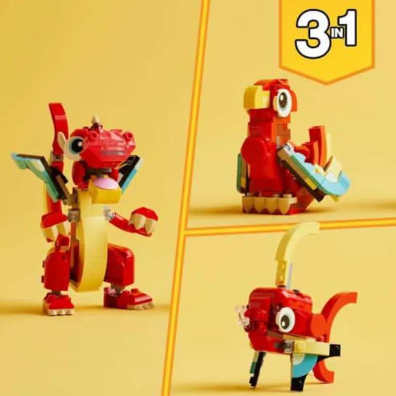 LEGO® Creator Roter Drache 31145