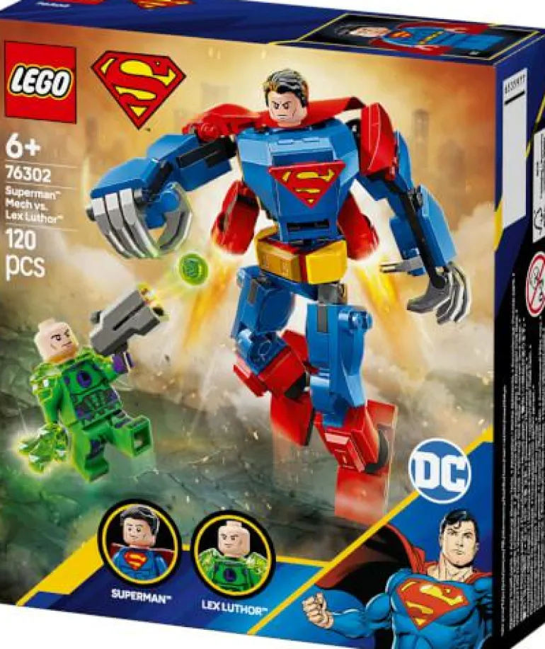 LEGO® DC™ Superman™ Mech vs. Lex Luthor™ 76302