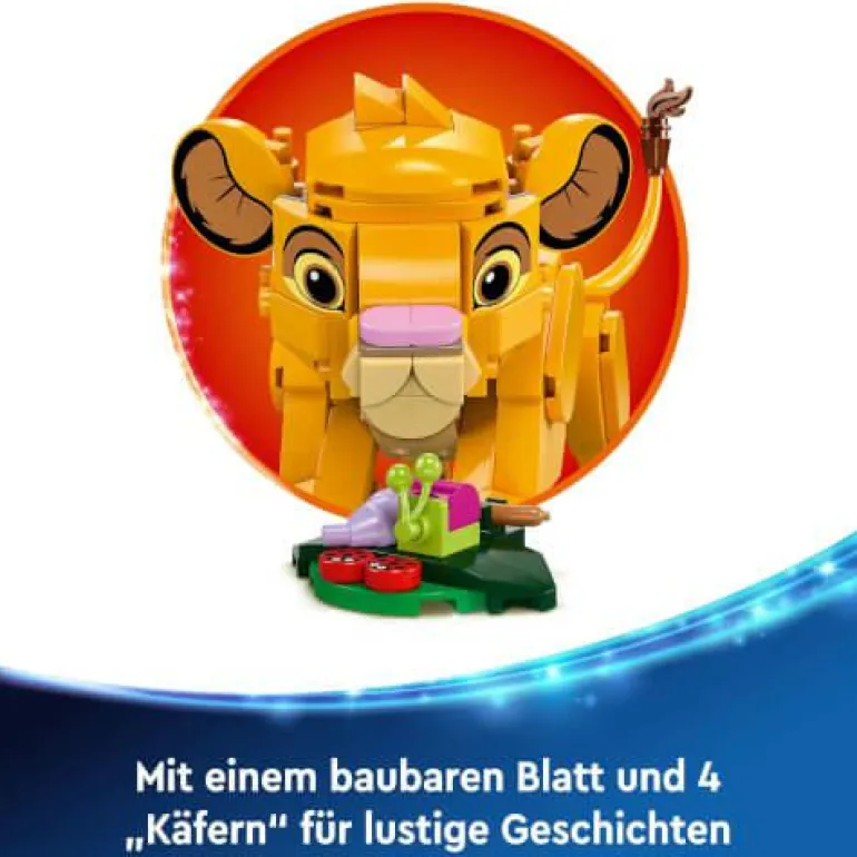 LEGO® Disney™ Simba, das Löwenjunge des Königs 432