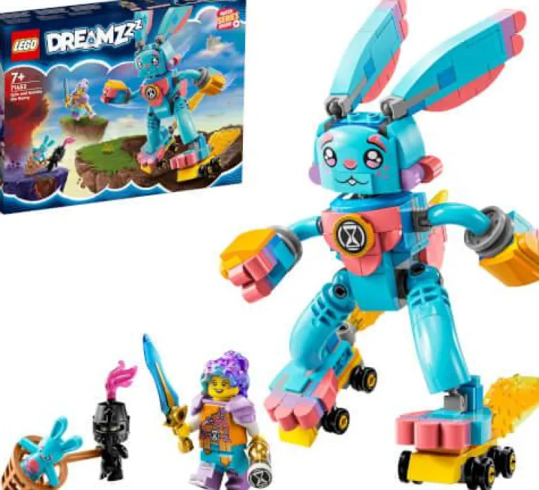LEGO® DREAMZzz™ Izzie und ihr Hase Bunchu 71453