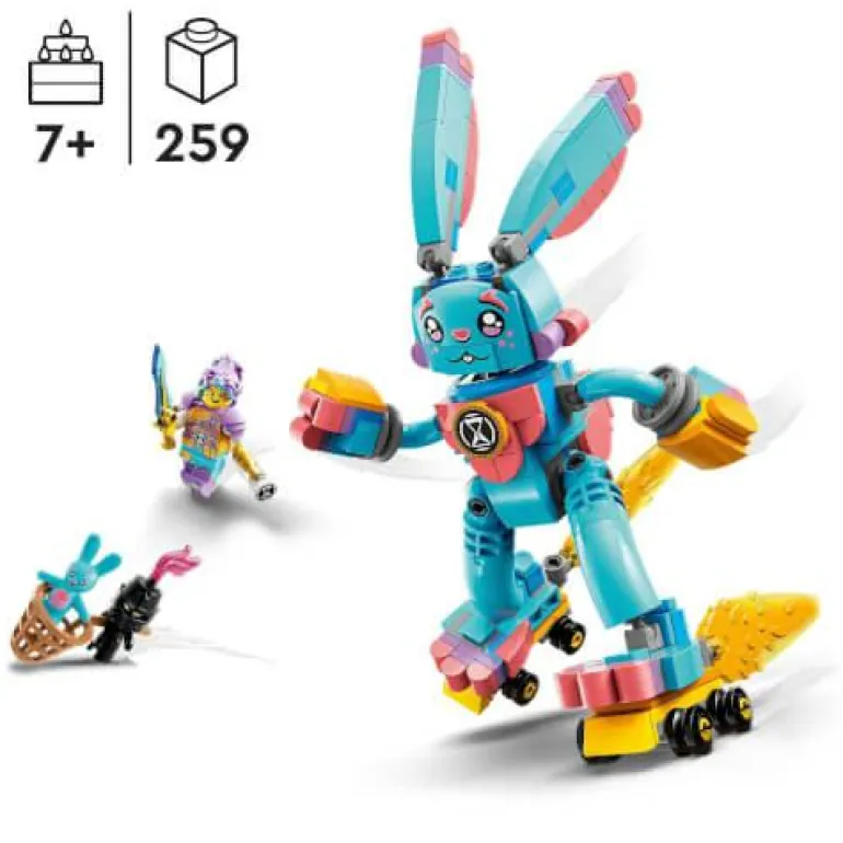 LEGO® DREAMZzz™ Izzie und ihr Hase Bunchu 71453