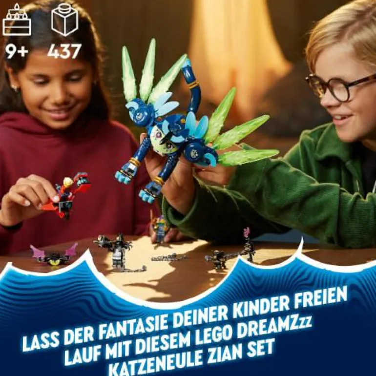 LEGO® DREAMZzz™ Zoey und die Katzeneule Zian 71476