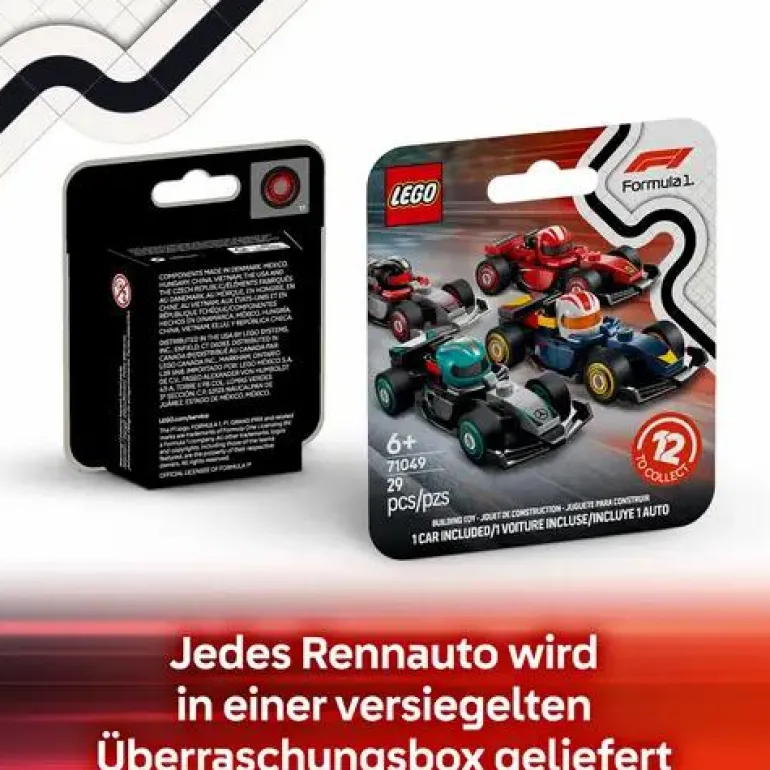 Lego® F1 Rennwagen Zum Sammeln 71049
