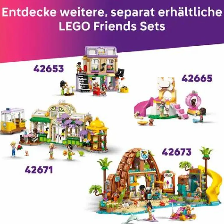 LEGO® Friends Katzengeburtstagsparty & Baumhaus 42