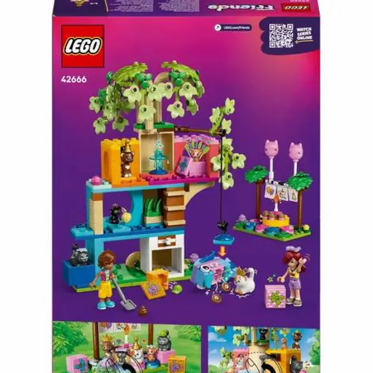 LEGO® Friends Katzengeburtstagsparty & Baumhaus 42