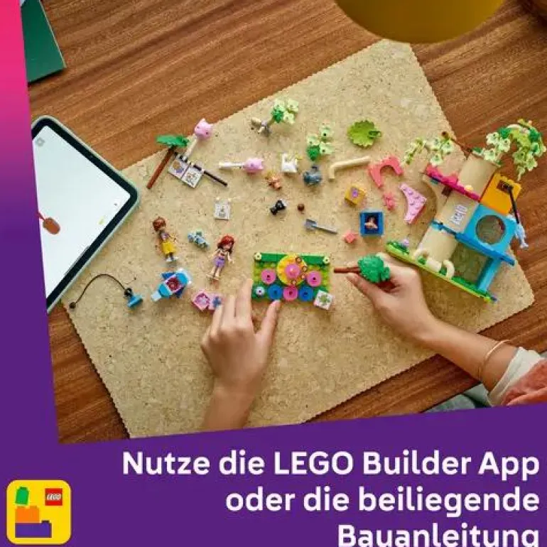 LEGO® Friends Katzengeburtstagsparty & Baumhaus 42