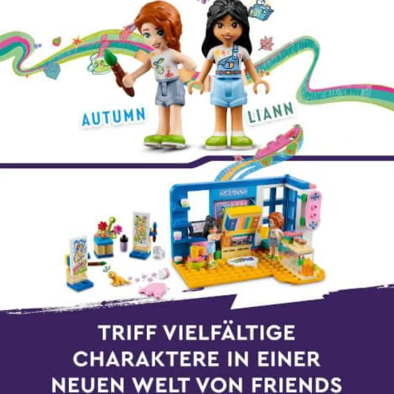 LEGO® Friends Lianns Zimmer 41739