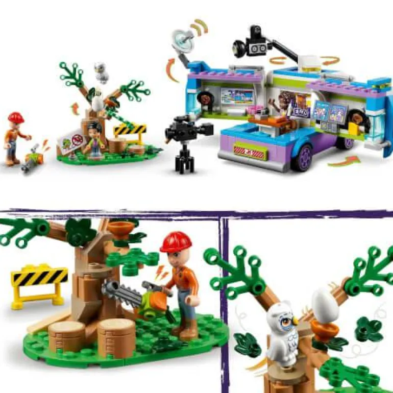 LEGO® Friends Nachrichtenwagen 41749