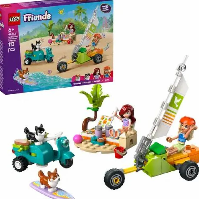 LEGO® Friends Strandabenteuer mit Hunden 42641
