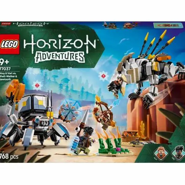 LEGO® Horizon Aloy und Varl vs. Panzerwanderer und