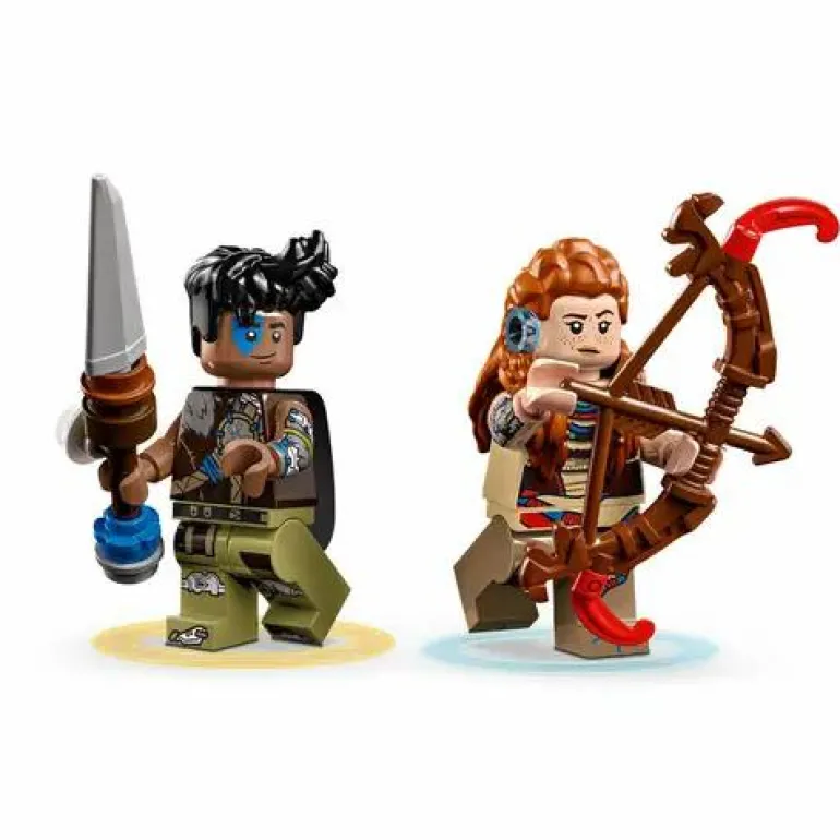 LEGO® Horizon Aloy und Varl vs. Panzerwanderer und