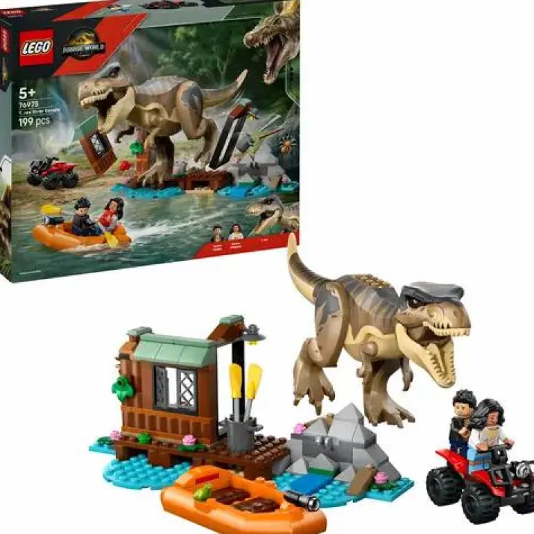 Lego® Jurassic World™ Flucht vor dem T.Rex 76975
