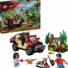 LEGO® Jurassic World™ Raptor Verfolgungsjagd mit d