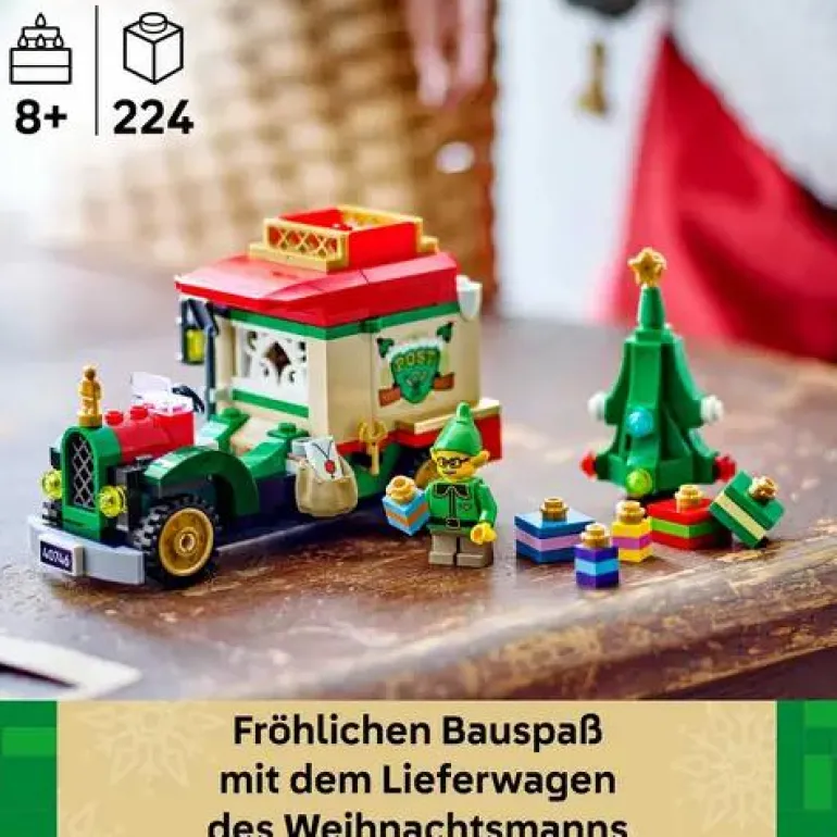 LEGO® Lieferwagen des Weihnachtsmanns 40746
