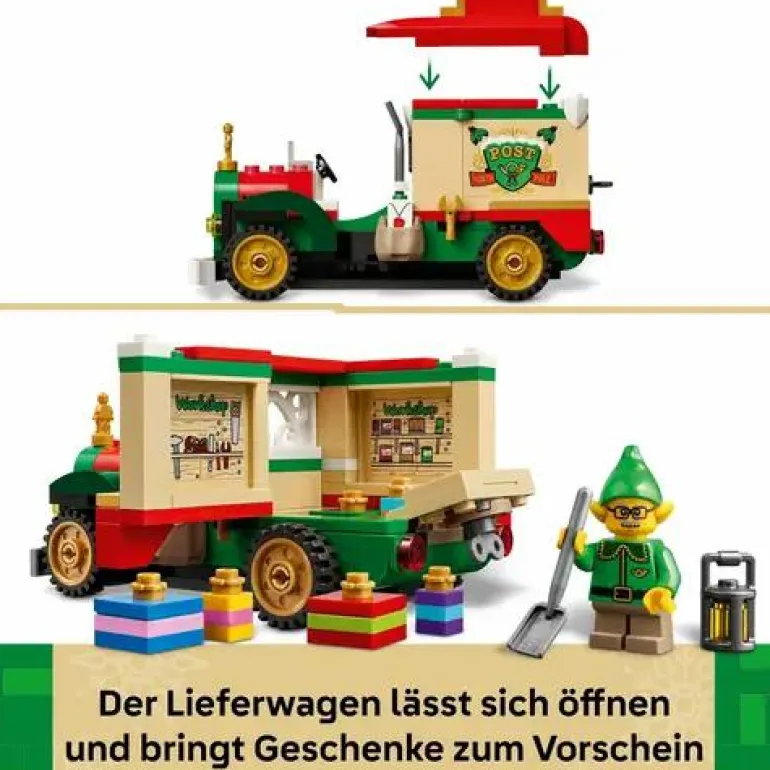 LEGO® Lieferwagen des Weihnachtsmanns 40746