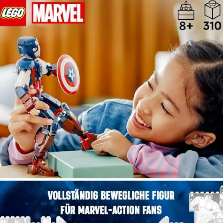 LEGO® Marvel™ Captain America Baufigur 76258