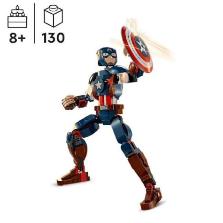 LEGO® Marvel™ Captain America Baufigur 76258