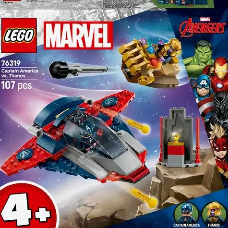 LEGO® Marvel™ Captain America vs. Thanos 76319