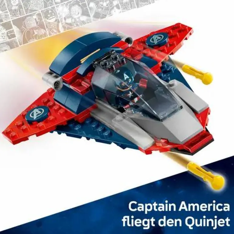 LEGO® Marvel™ Captain America vs. Thanos 76319