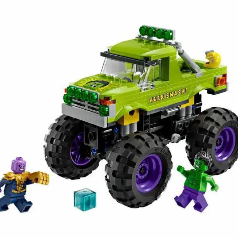 LEGO® Marvel™ Hulk-Truck vs. Thanos 76312